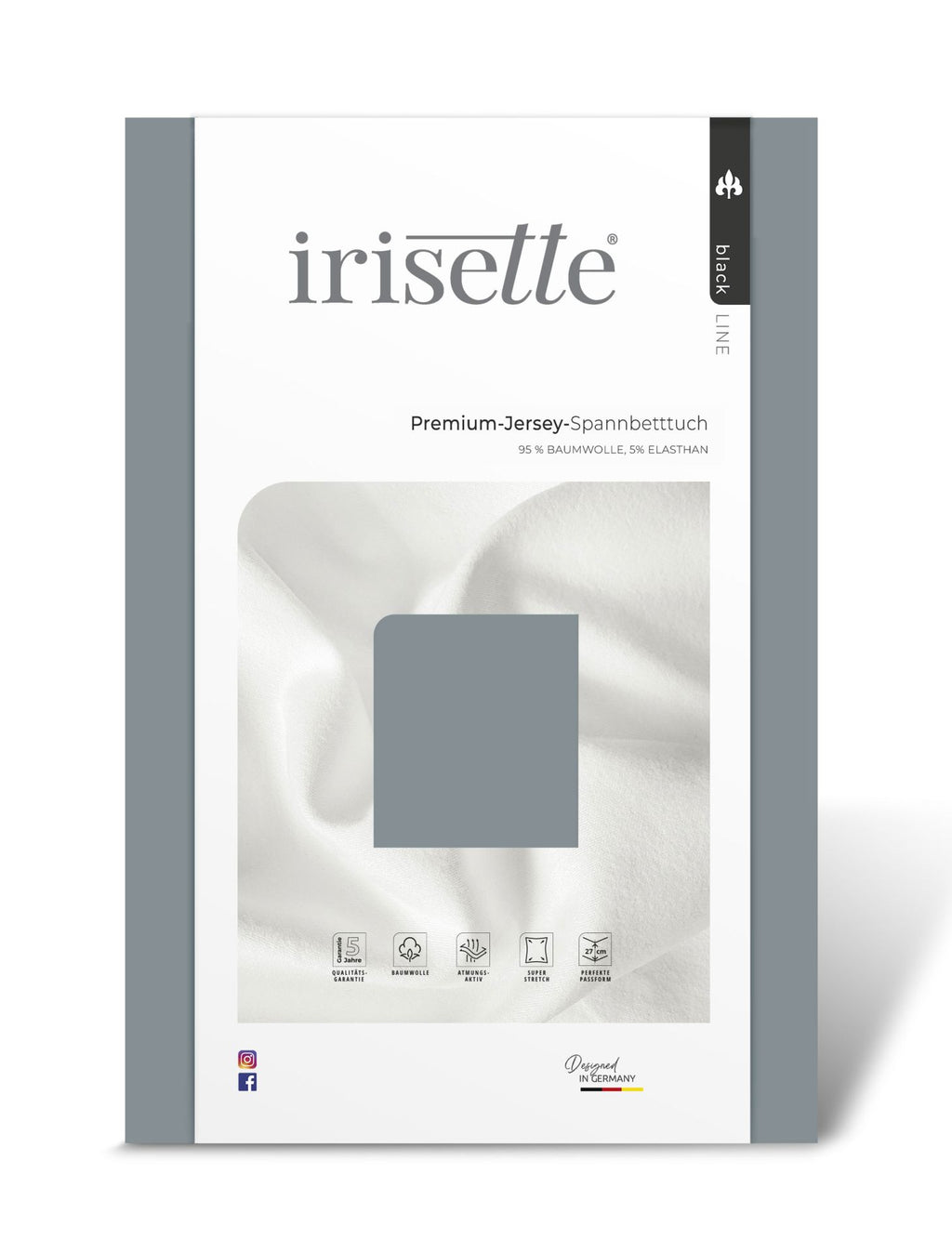 IRS-PORTO COL 20 JERSEY FITTED SHEET 100X200CM