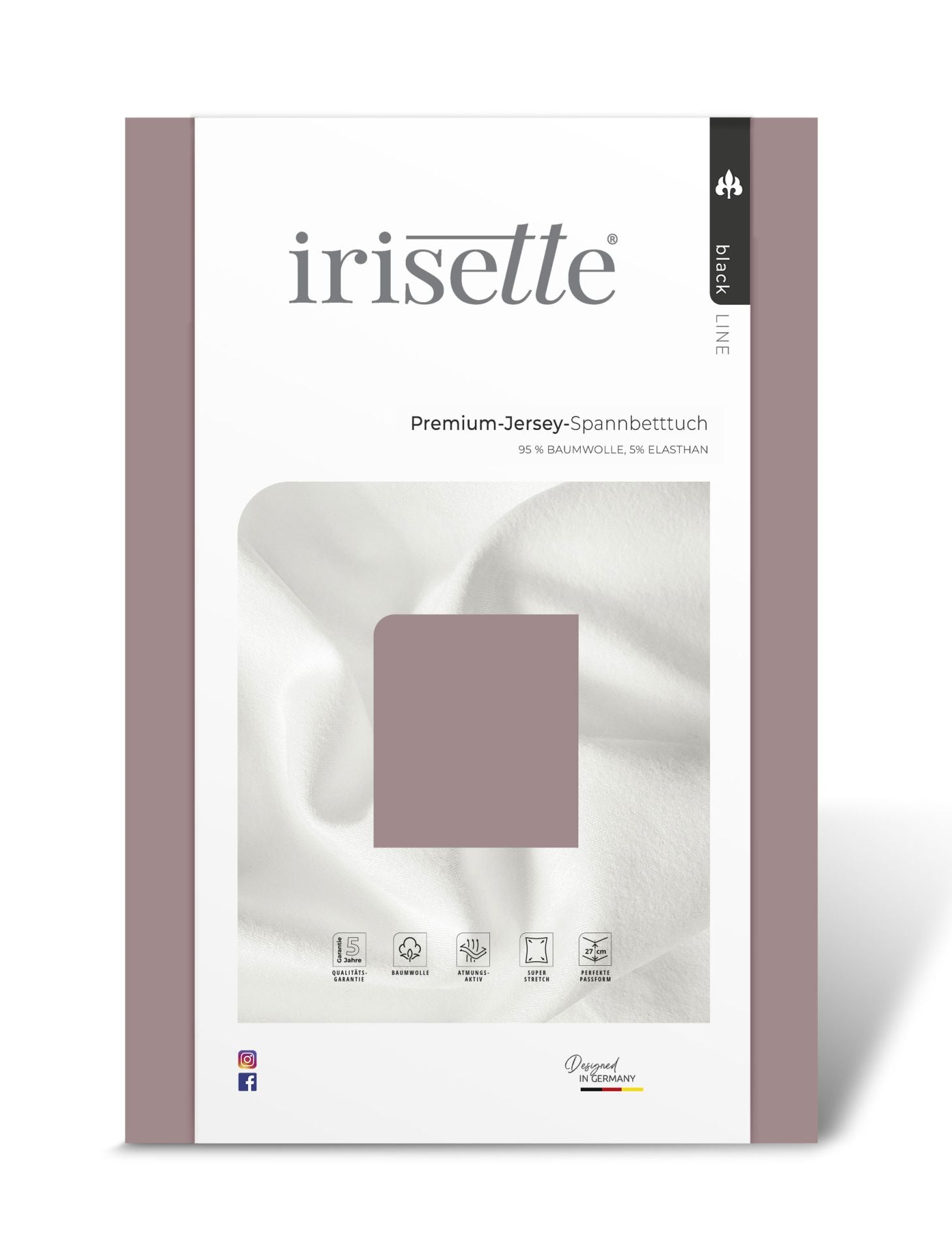 IRS-PORTO COL 60 JERSEY FITTED SHEET 100X200CM