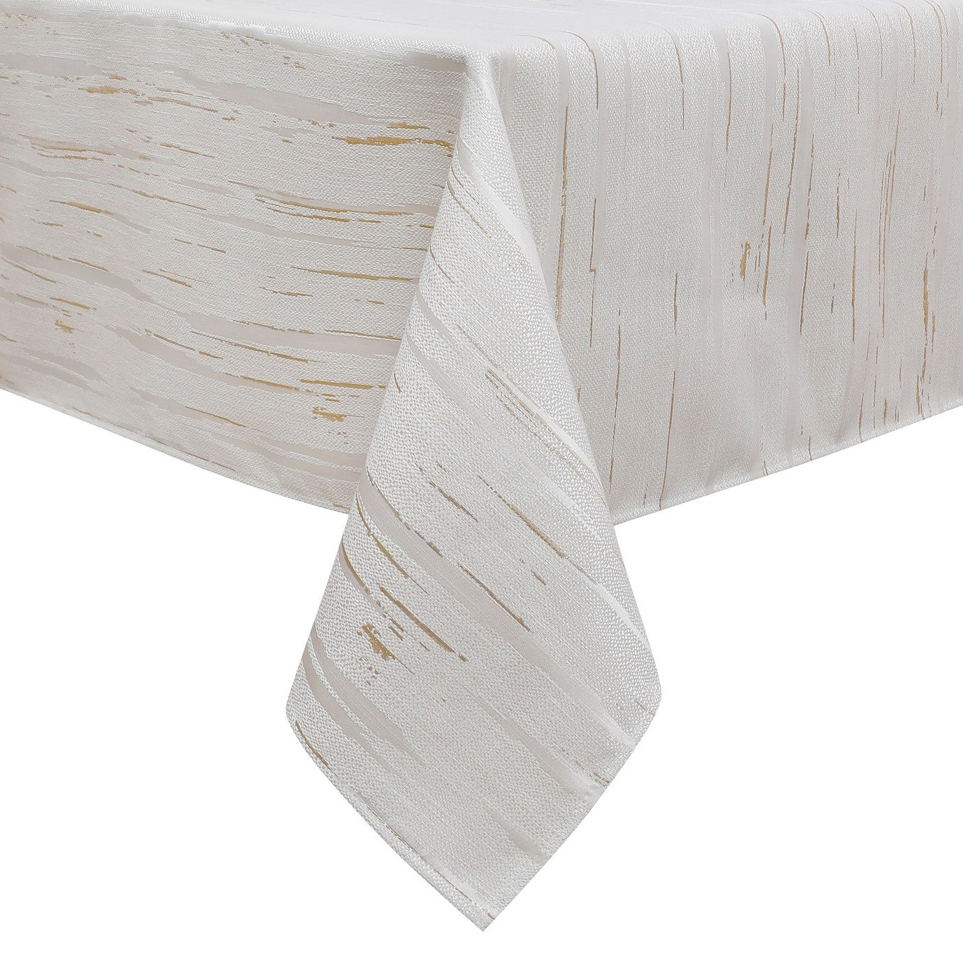 MG-1391 STRATUS GOLD TABLECLOTH 54'X72'