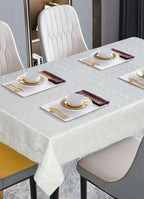 VLT-PRINCESS WHITE ' TABLECLOTH