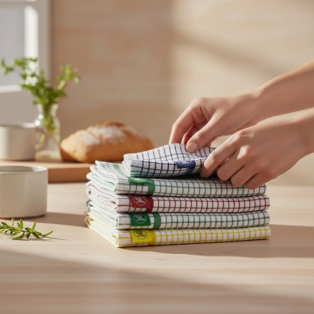 LAMONT PLAIN TEA TOWELS