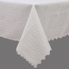 MG-1725L WHITE LACE TABLECLOTH
