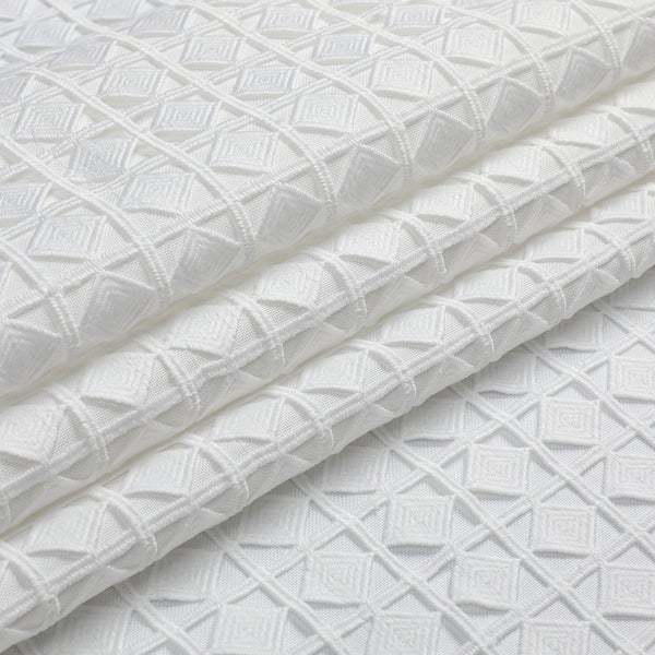 MG-1726L WHITE LACE 70'X180' TABLECLOTH