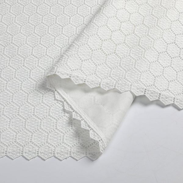 MG-1725L WHITE LACE TABLECLOTH