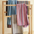 CHR-CARNABY NEUTRAL STRIPE TOWEL