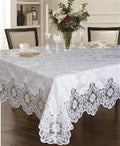 VLT-DELUXE WHITE TABLECLOTH