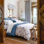 CHR-HARDWICK DUVET SET DBL NAVY BL.
