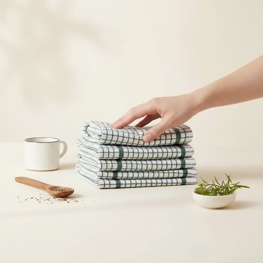 LAMONT PLAIN TEA TOWELS