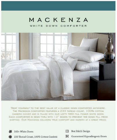 DWR-MACKENZA DOWN QUILT