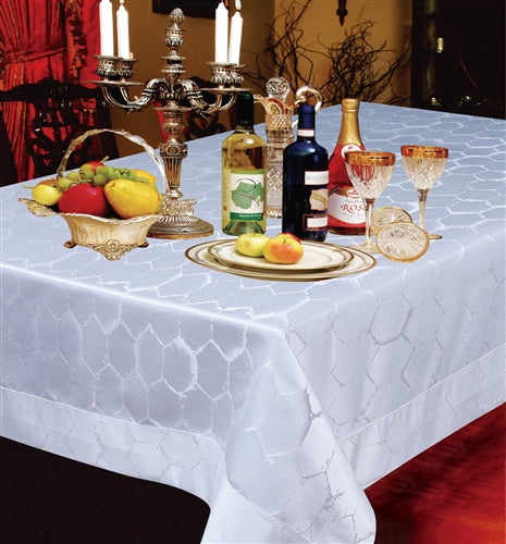 VLT-PREMIUM WHITE TABLECLOTH