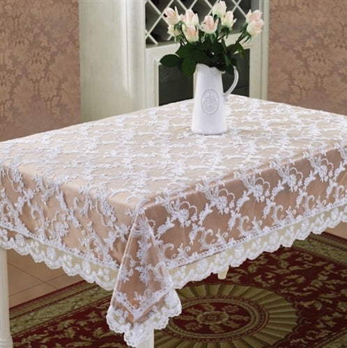 VLT-ROYAL CREAM TABLECLOTH