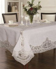 VLT-SEVILLE WHITE TABLECLOTH
