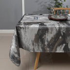 MG-1200 SILVER JACQUARD TABLECLOTH