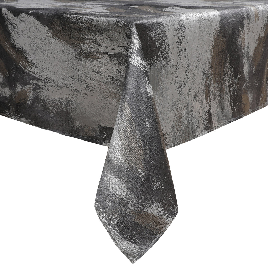 MG-1200 SILVER JACQUARD TABLECLOTH