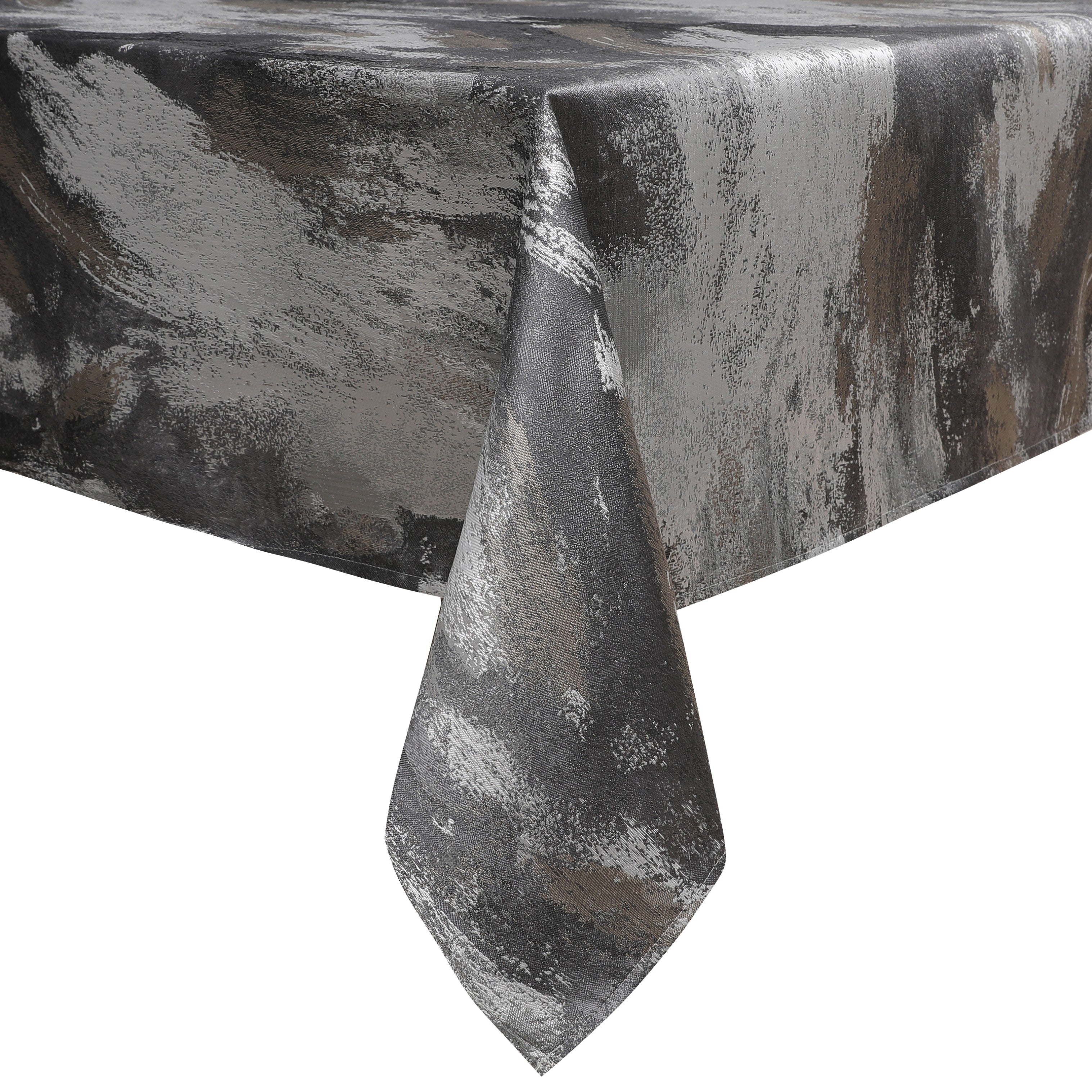 MG-1200 SILVER JACQUARD TABLECLOTH