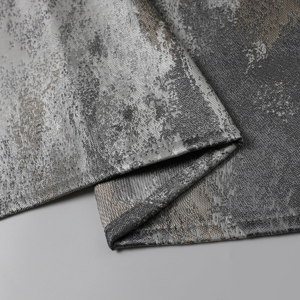 MG-1200 SILVER JACQUARD TABLECLOTH