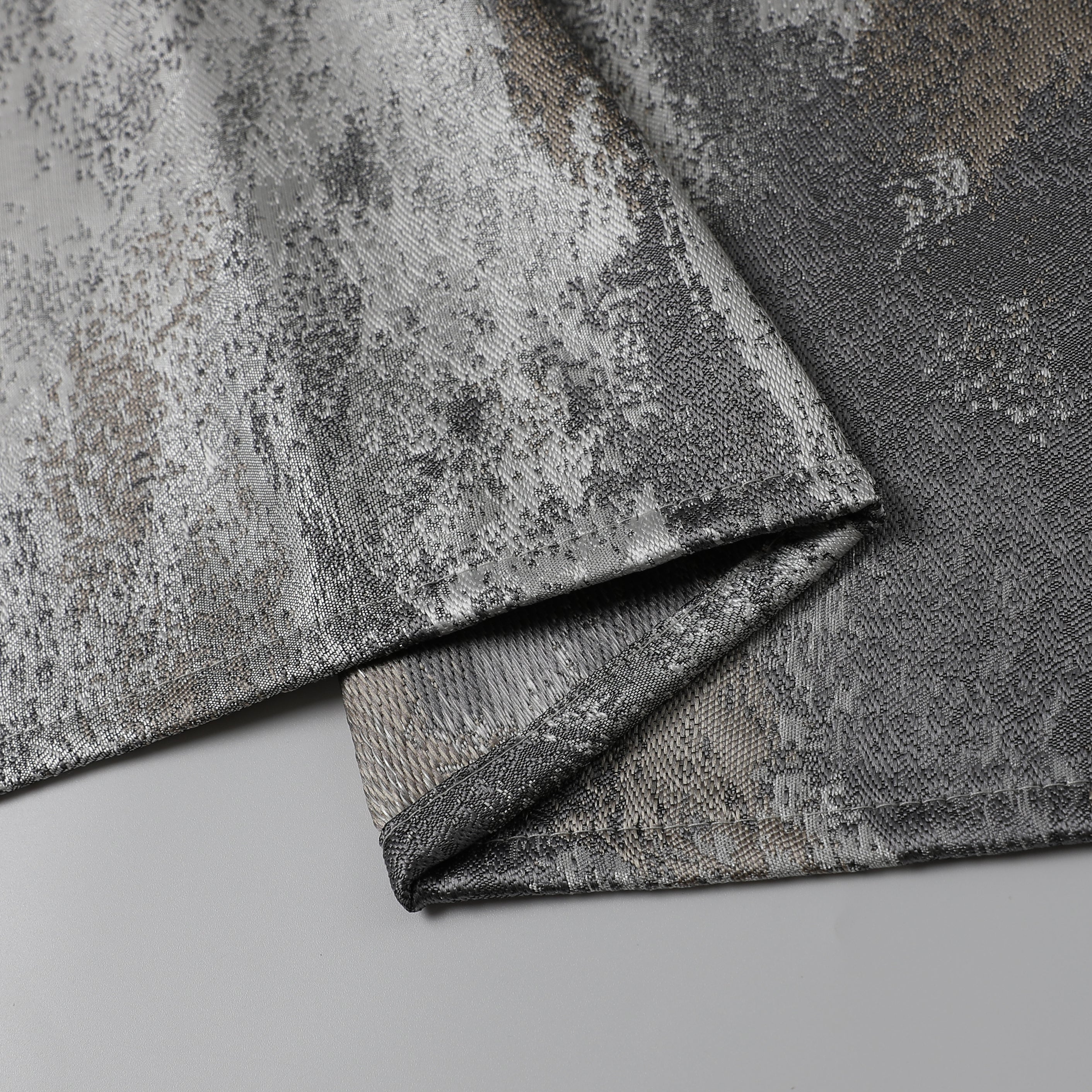 MG-1200 SILVER JACQUARD TABLECLOTH