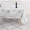 MG-1314 SILVER SPLASH TABLECLOTH