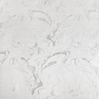 MG-1328 WHITE&SILVER WAVE TABLECLOTH