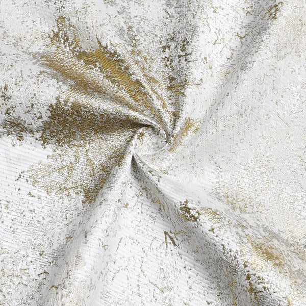 MG-1329 WHITE GOLD TREE TABLECLOTH