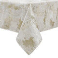 MG-1329 WHITE GOLD TREE TABLECLOTH