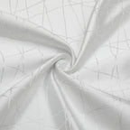 MG-1333 WHITE SILVER RAYS TABLECLOTH