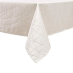 MG-1334 WHITE GOLD RAYS 108' TABLECLOTH