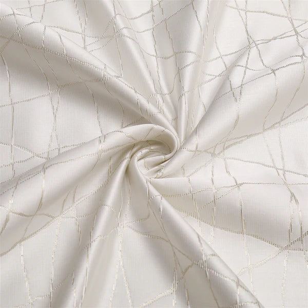 MG-1334 WHITE GOLD RAYS 108' TABLECLOTH