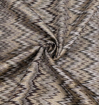 MG-1340 ZIG ZAG DARK TABLECLOTH