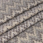 MG-1340 ZIG ZAG DARK TABLECLOTH