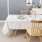 MG-1344 SILVER DIAMOND TABLECLOTH
