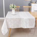 MG-1344 SILVER DIAMOND TABLECLOTH