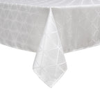MG-1344 SILVER DIAMOND TABLECLOTH