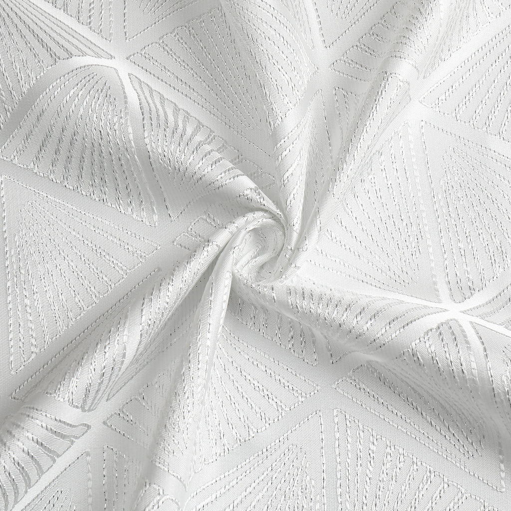 MG-1344 SILVER DIAMOND TABLECLOTH