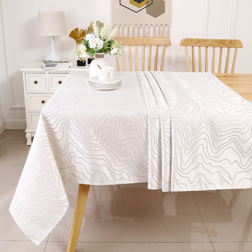 MG-1347 GOLD RIPPLE TABLELCOTH