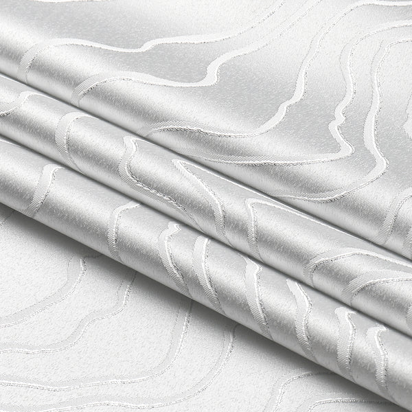 MG-1348 SILVER RIPPLE TABLECLOTH