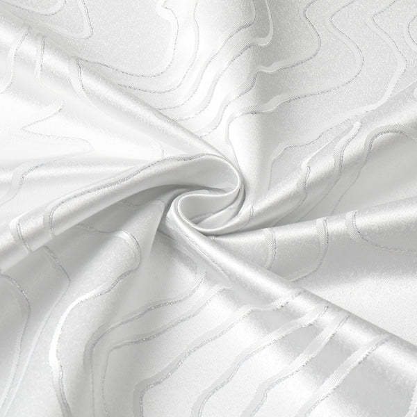 MG-1348 SILVER RIPPLE TABLECLOTH