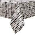 MG-1349 BLACK WEAVE TABLECLOTH