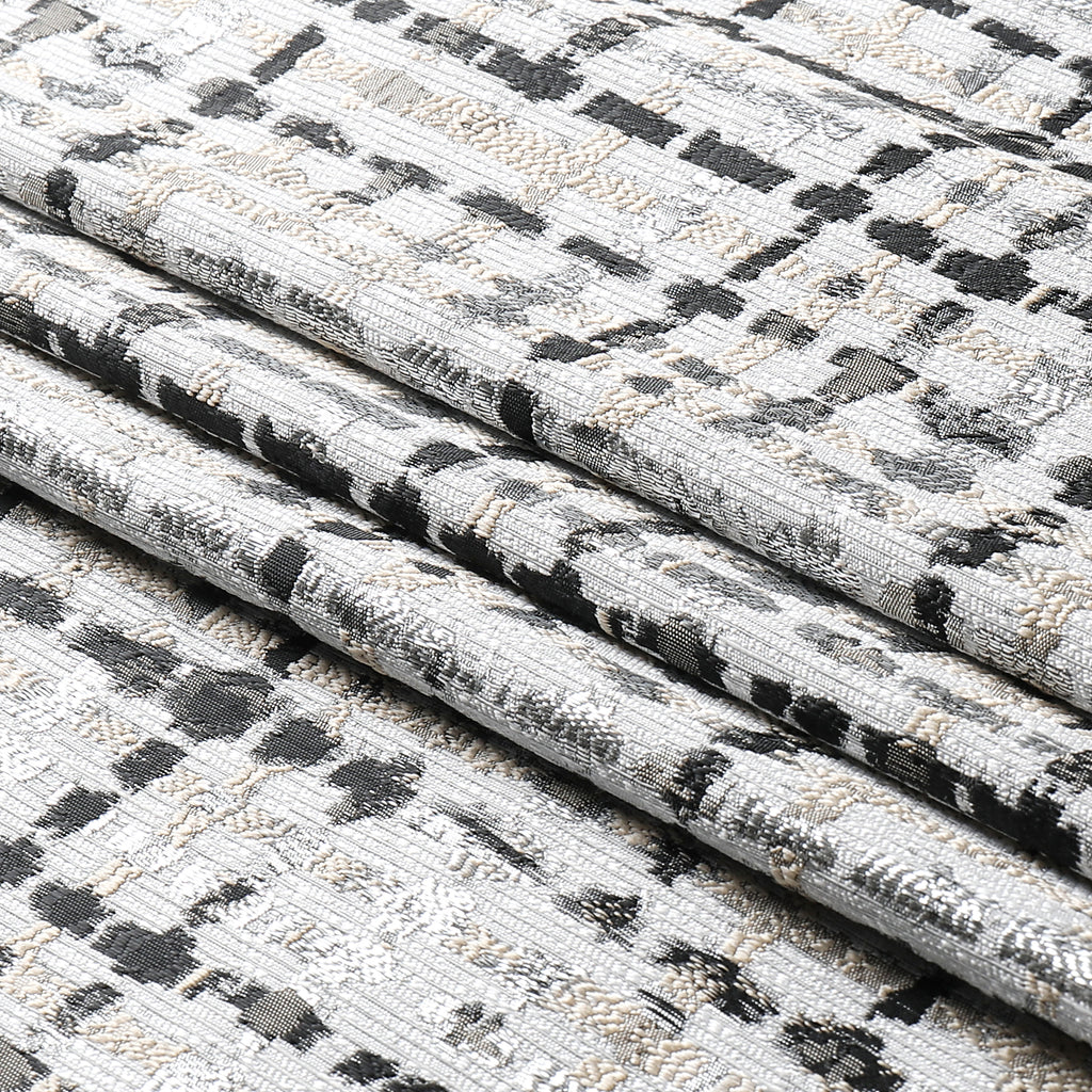 MG-1349 BLACK WEAVE TABLECLOTH