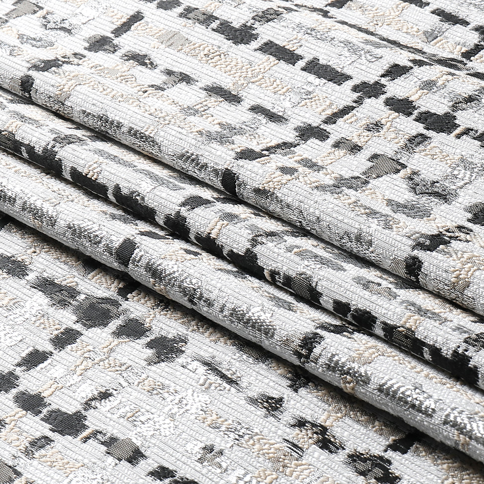 MG-1349 BLACK WEAVE TABLECLOTH