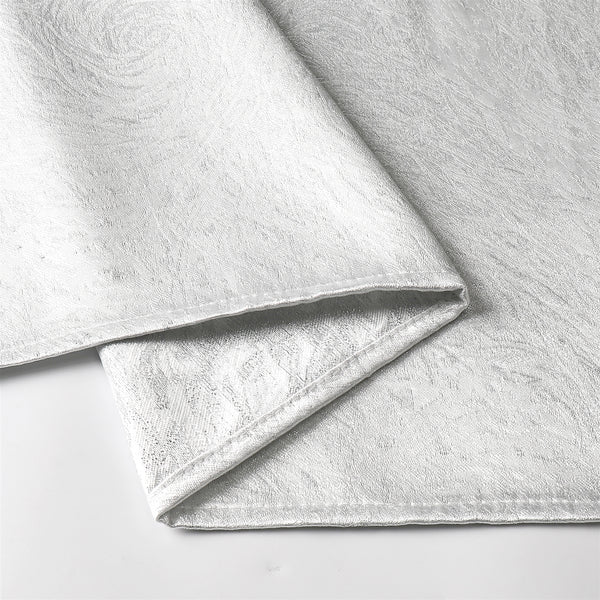 MG-1351 FOREST WHITE TABLECLOTH