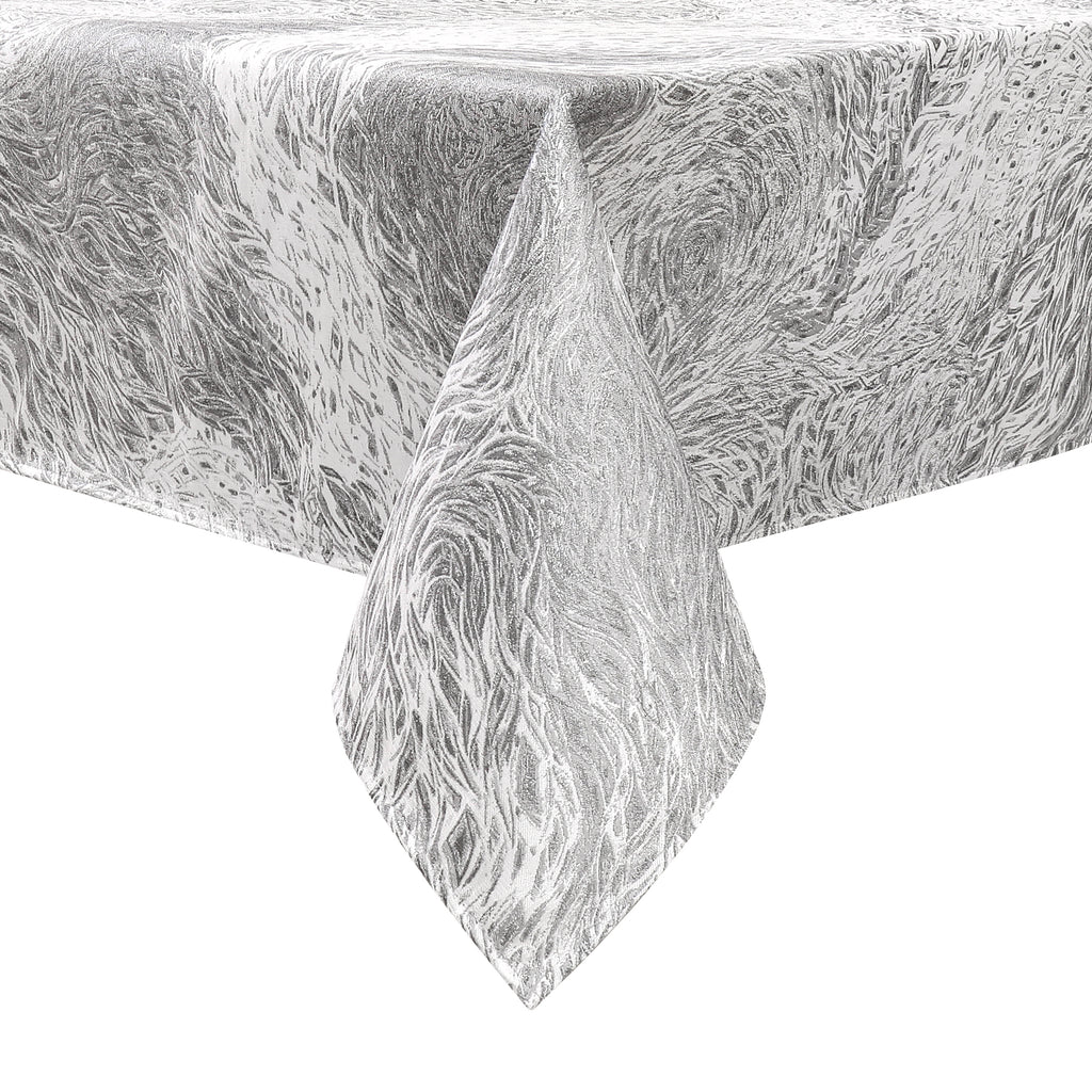 MG-1353 FOREST GREY TABLECLOTH