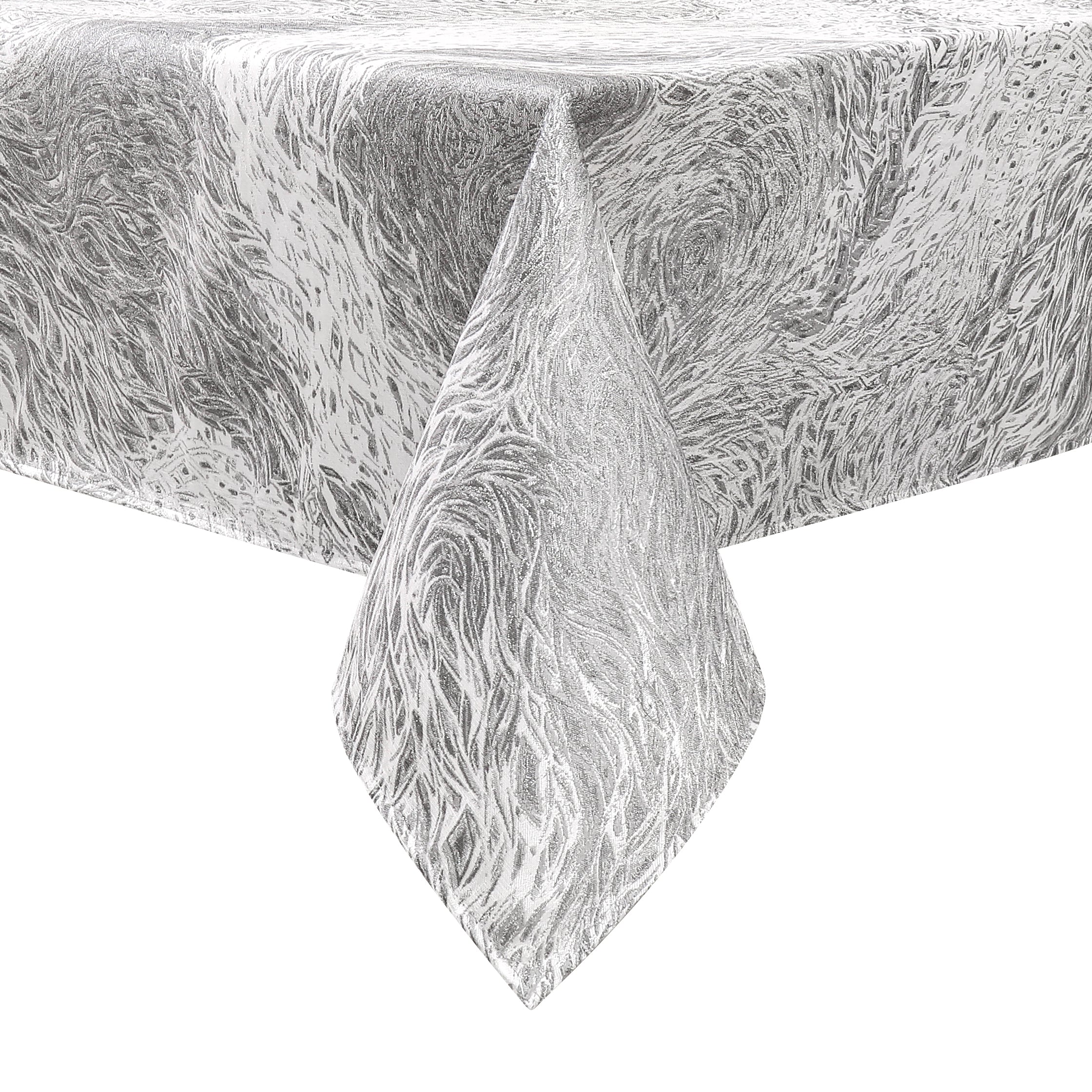 MG-1353 FOREST GREY TABLECLOTH