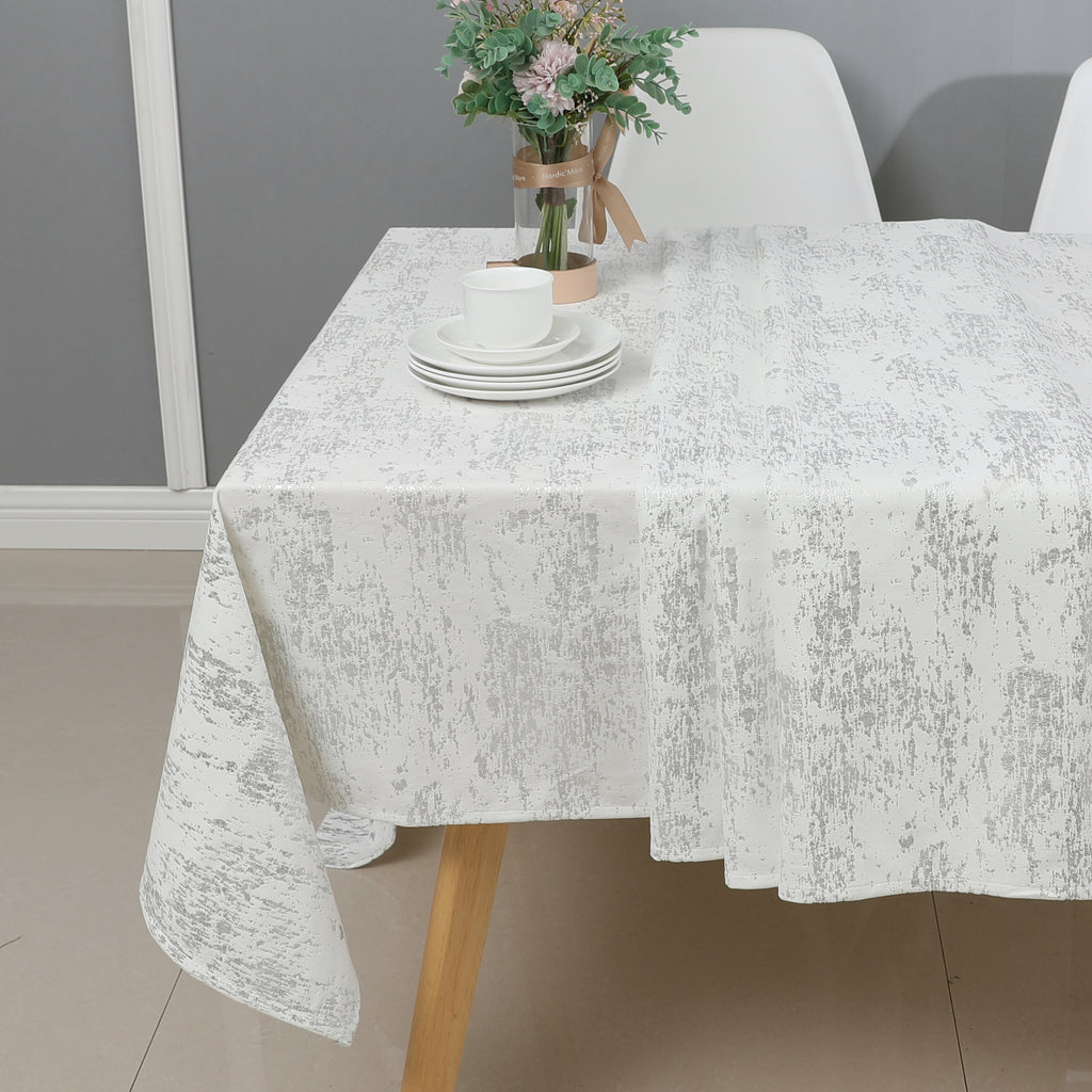 MG-1403 SILVER MOSAIC PRINT T.CLOTH