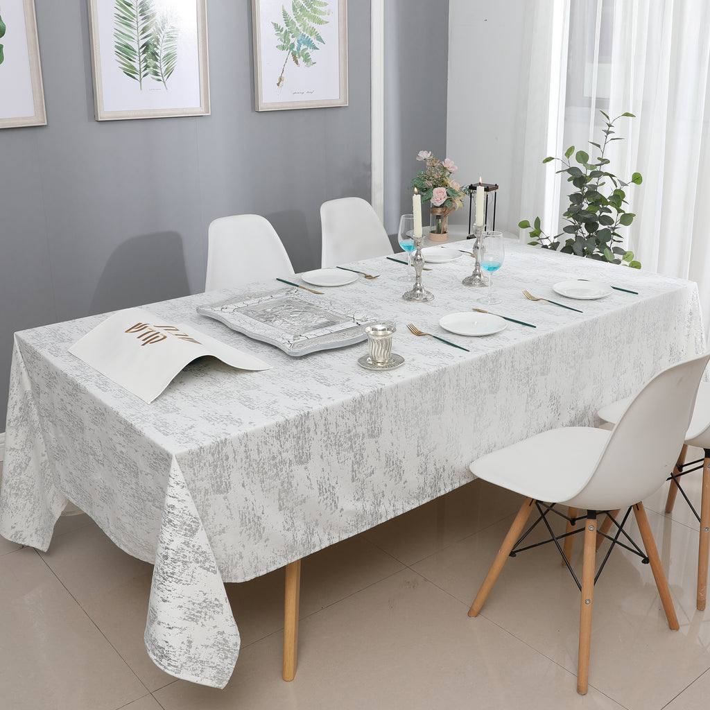 MG-1403 SILVER MOSAIC PRINT T.CLOTH