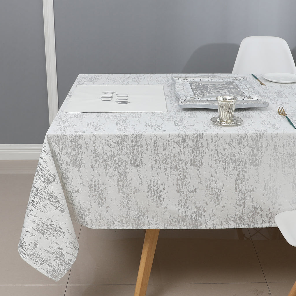 MG-1403 SILVER MOSAIC PRINT T.CLOTH
