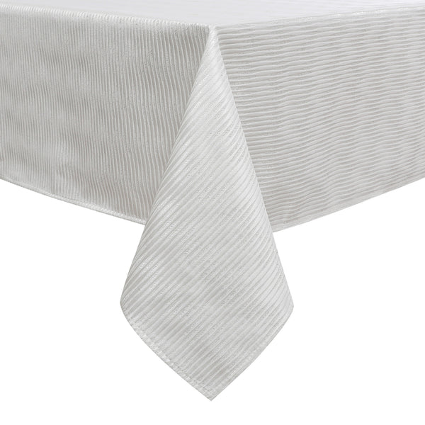 MG-1608 OC. WAVES TABLECLOTH WHITE 54X72