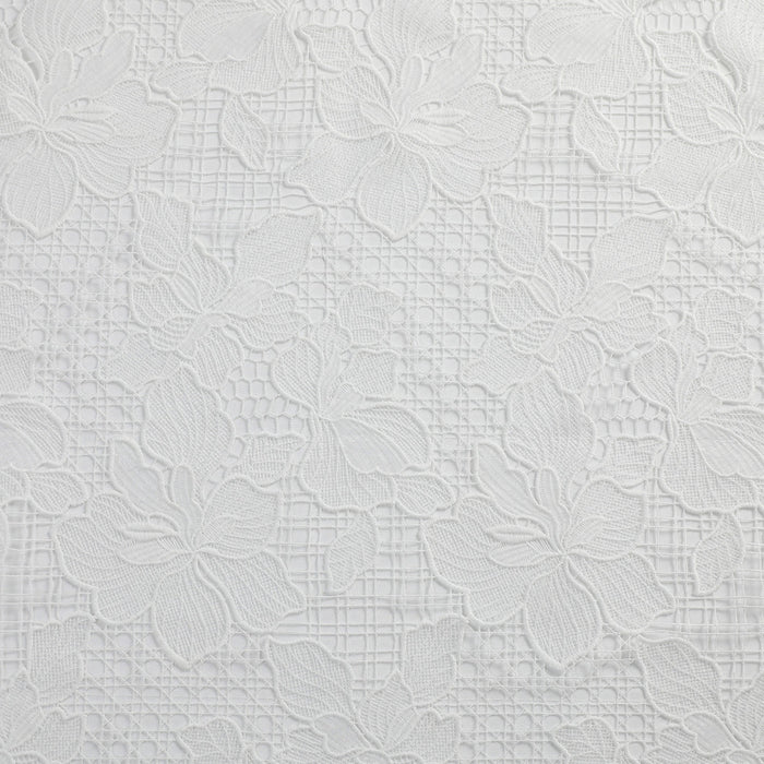 MG-1731 WHITE LACE FLOWER TABLECLOTH
