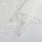 MG-1731 WHITE LACE FLOWER TABLECLOTH