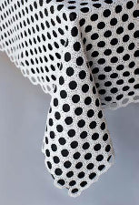 PAR-W.TERRACE LINED TABLECLOTH